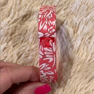 Tory Burch Fitbit flex printed silicone band